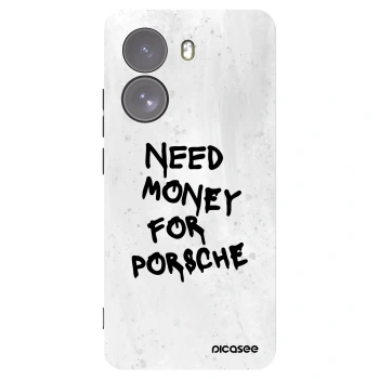 Picasee silikonski črni ovitek za Xiaomi Poco X7 - White Dollar
