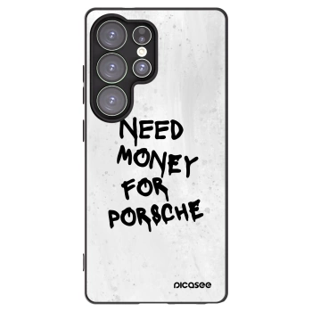 Picasee silikonski črni ovitek za Samsung Galaxy S25 Ultra 5G - White Dollar