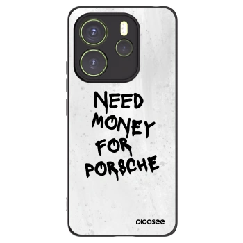 Picasee silikonski črni ovitek za Xiaomi Redmi Note 14 4G - White Dollar