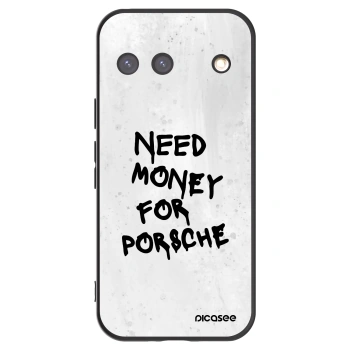 Picasee silikonski črni ovitek za Google Pixel 9 - White Dollar