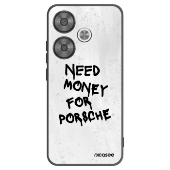 Picasee silikonski črni ovitek za Xiaomi Poco F6 - White Dollar