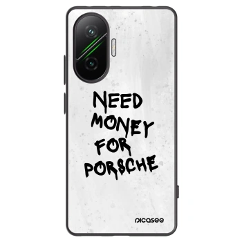 Picasee silikonski črni ovitek za Xiaomi Poco F7 5G - White Dollar