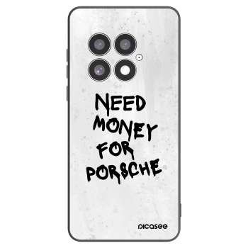 Picasee silikonski črni ovitek za OnePlus 13 5G - White Dollar