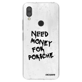 Picasee silikonski prozorni ovitek za Xiaomi Redmi 7 - White Dollar