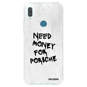 Picasee silikonski prozorni ovitek za Huawei Y6 2019 - White Dollar