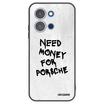 Picasee silikonski črni ovitek za Xiaomi Redmi 15C 4G - White Dollar