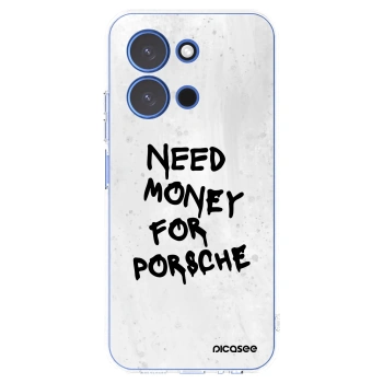 Picasee silikonski prozorni ovitek za Xiaomi Redmi 15C 4G - White Dollar