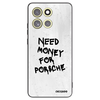 Picasee silikonski črni ovitek za Motorola Moto G86 Power 5G - White Dollar