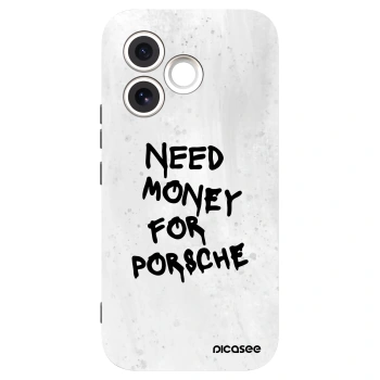 Picasee silikonski črni ovitek za Honor 600 Lite - White Dollar