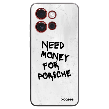 Picasee silikonski črni ovitek za Motorola Edge 60 Neo 5G - White Dollar