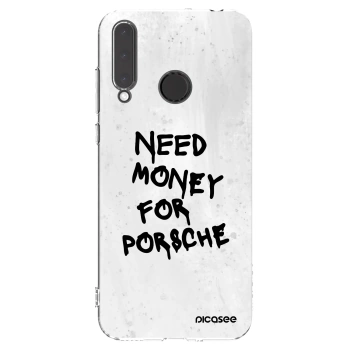 Picasee silikonski prozorni ovitek za Honor 20 Lite - White Dollar