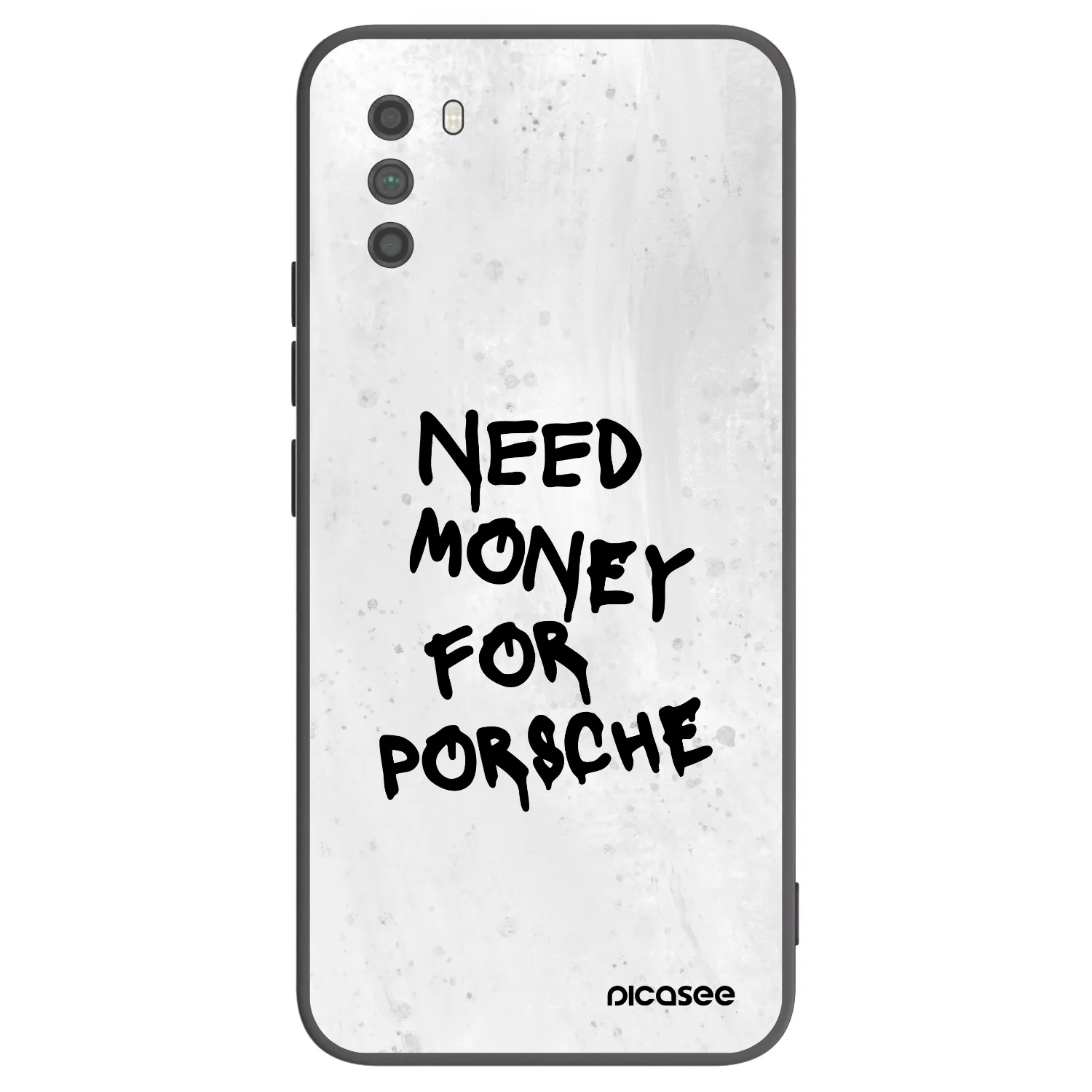 Picasee silikonski črni ovitek za Xiaomi Poco M3 - White Dollar