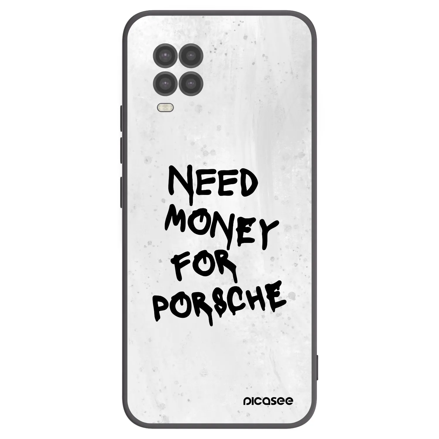 Picasee silikonski črni ovitek za Xiaomi Mi 10 Lite - White Dollar