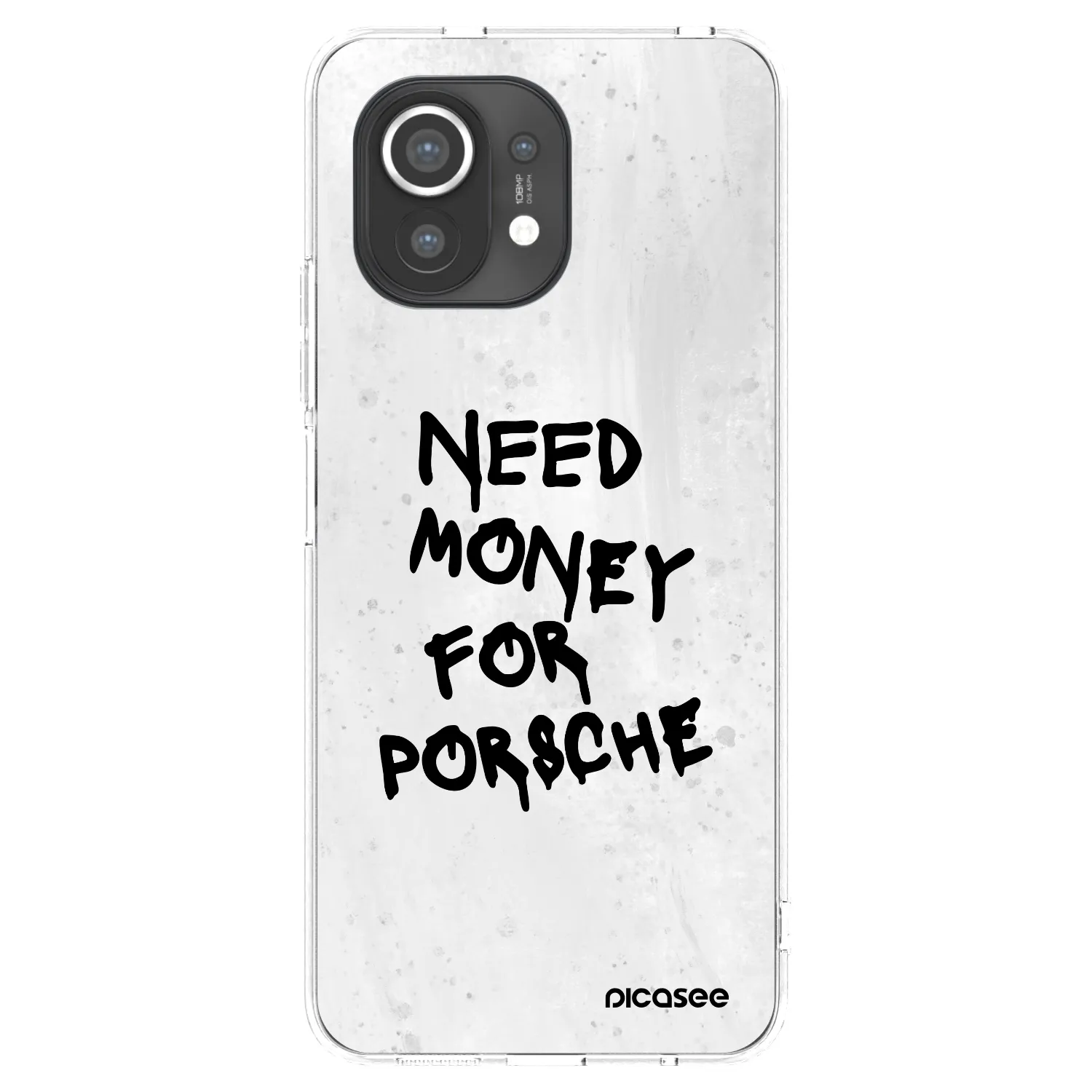 Picasee silikonski prozorni ovitek za Xiaomi Mi 11 - White Dollar