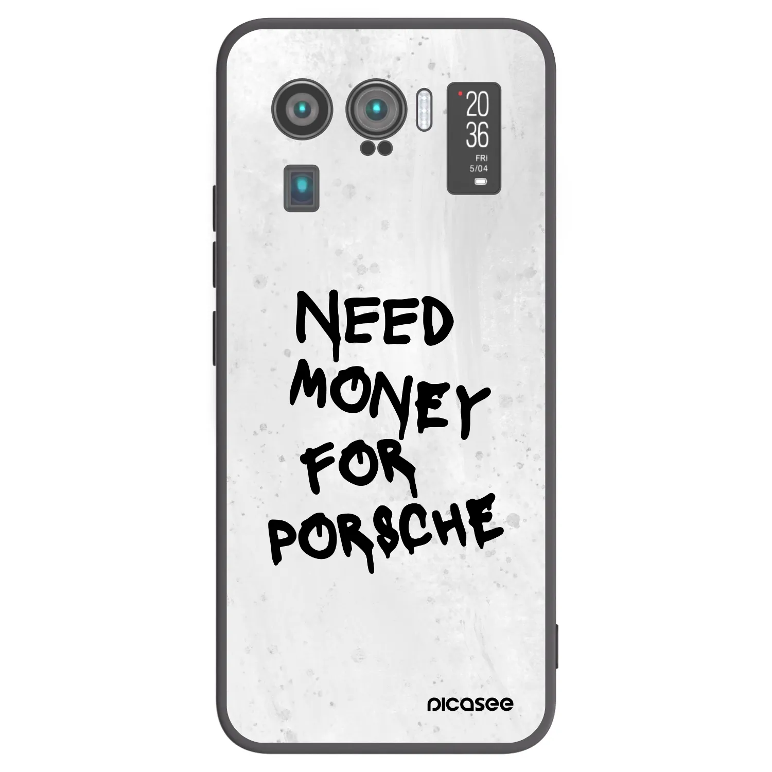 Picasee silikonski črni ovitek za Xiaomi Mi 11 Ultra - White Dollar