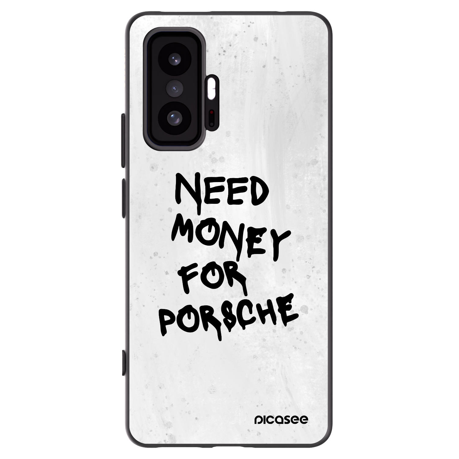 Picasee silikonski črni ovitek za Xiaomi 11T Pro - White Dollar
