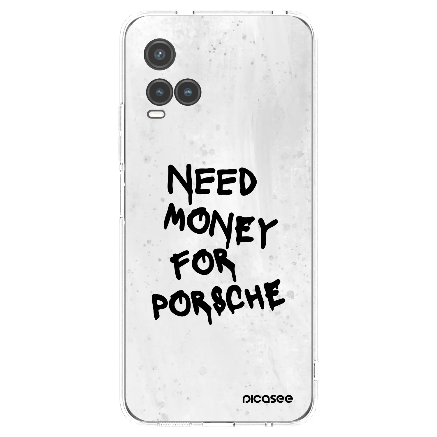 Picasee silikonski prozorni ovitek za Vivo Y33s - White Dollar