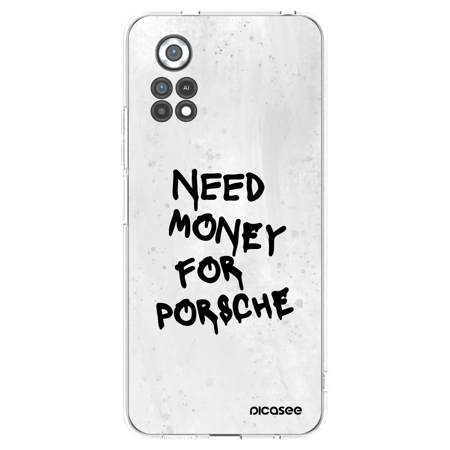 Picasee silikonski prozorni ovitek za Xiaomi Poco X4 Pro 5G - White Dollar