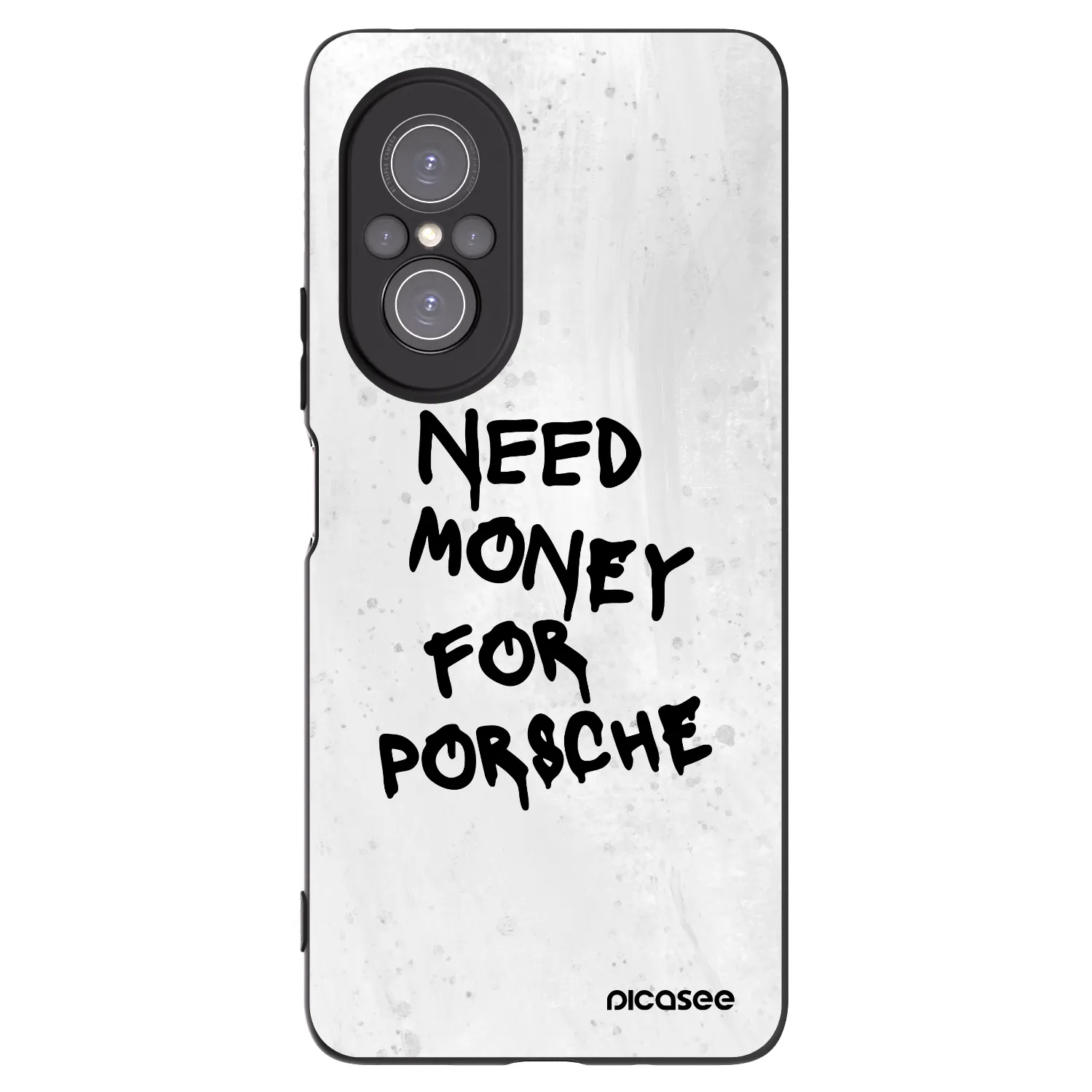 Picasee silikonski črni ovitek za Huawei Nova 9 SE - White Dollar