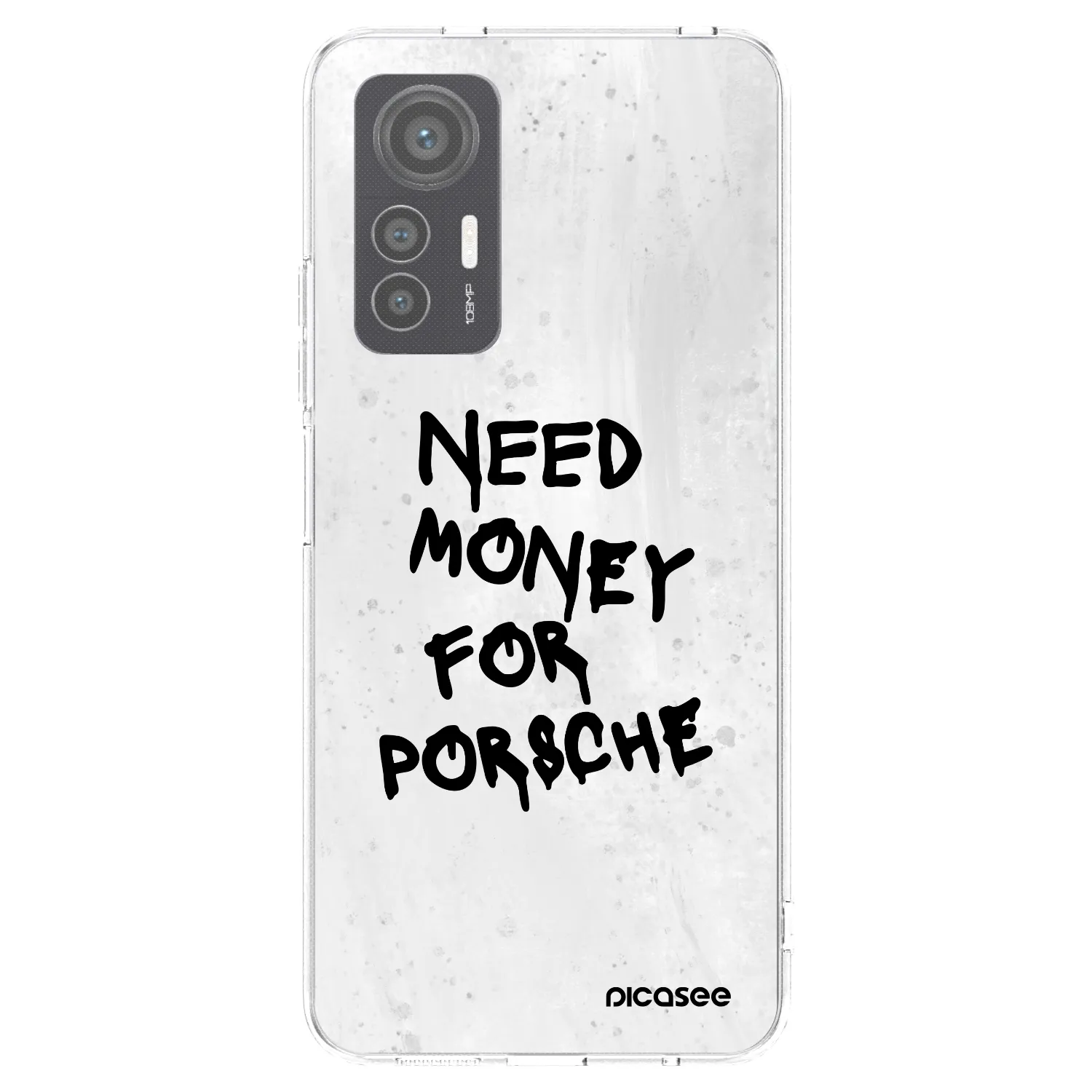 Picasee silikonski prozorni ovitek za Xiaomi 12 Lite - White Dollar