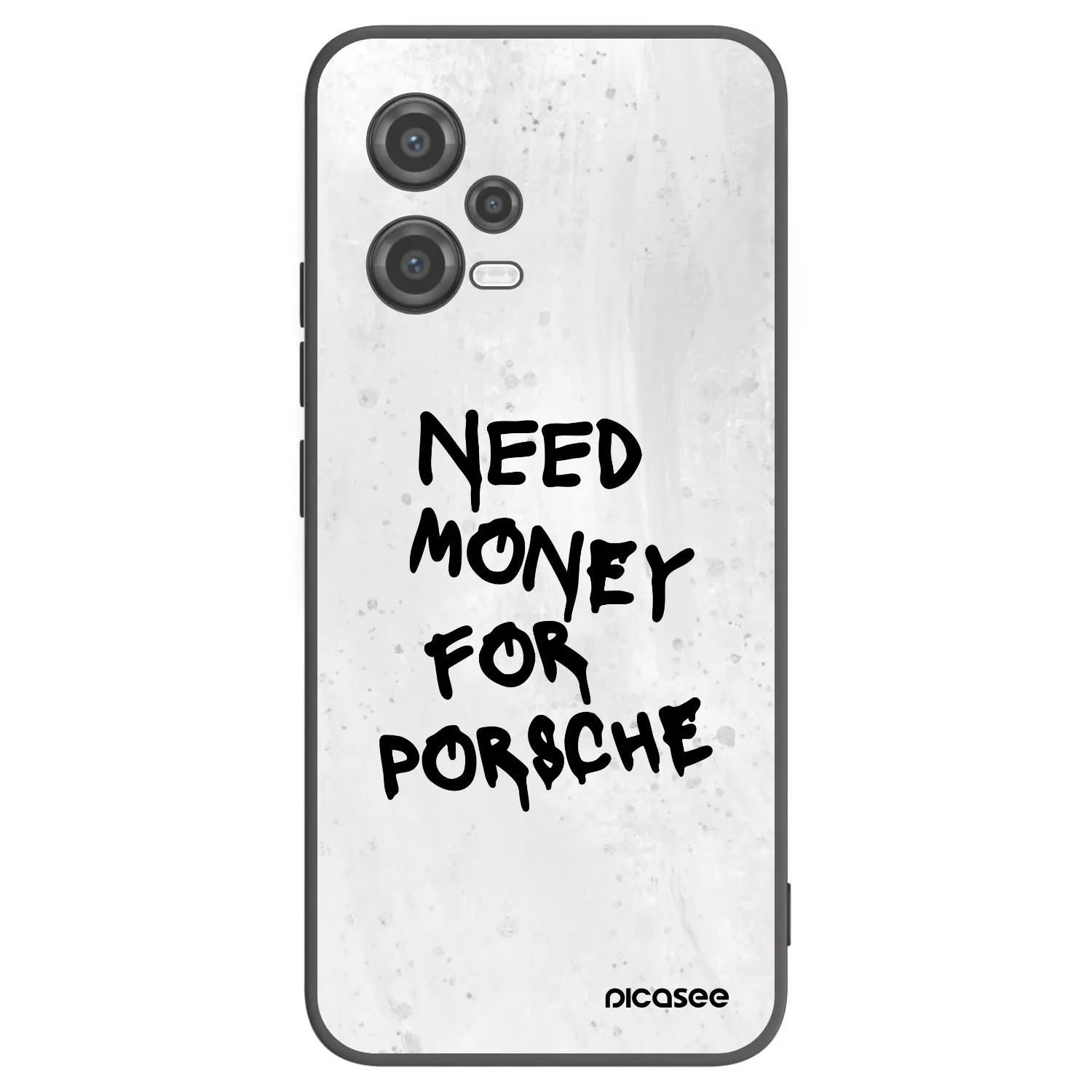 Picasee silikonski črni ovitek za Xiaomi Poco X5 - White Dollar