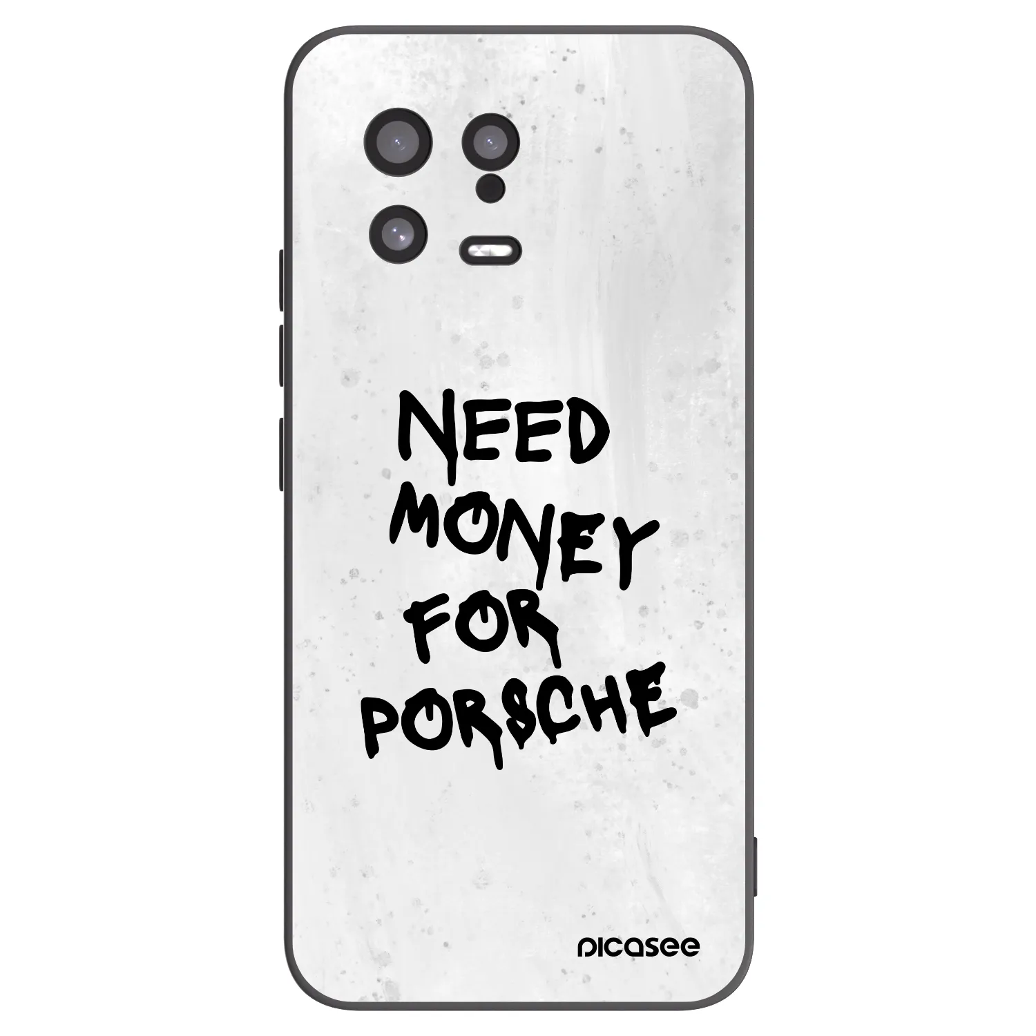 Picasee silikonski črni ovitek za Xiaomi 13 - White Dollar