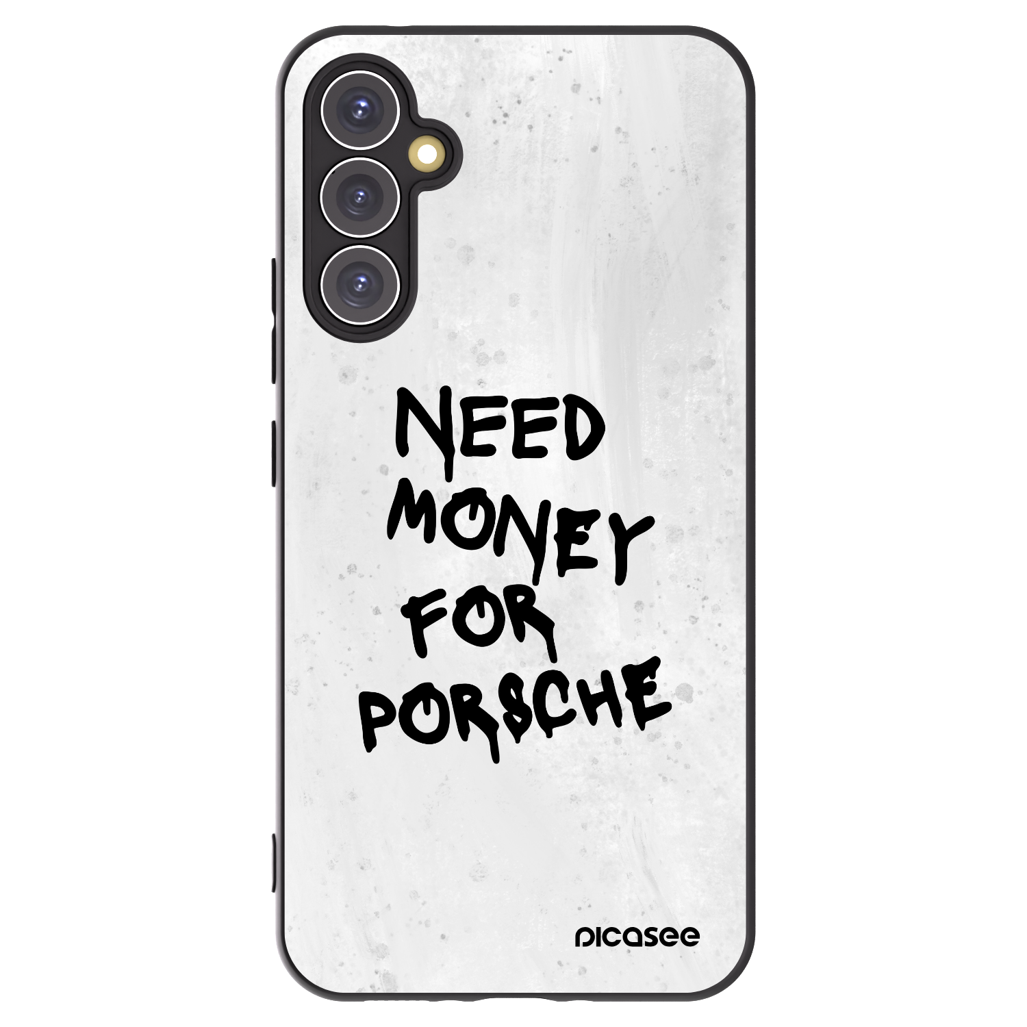 Picasee silikonski črni ovitek za Samsung Galaxy A34 5G A346B - White Dollar