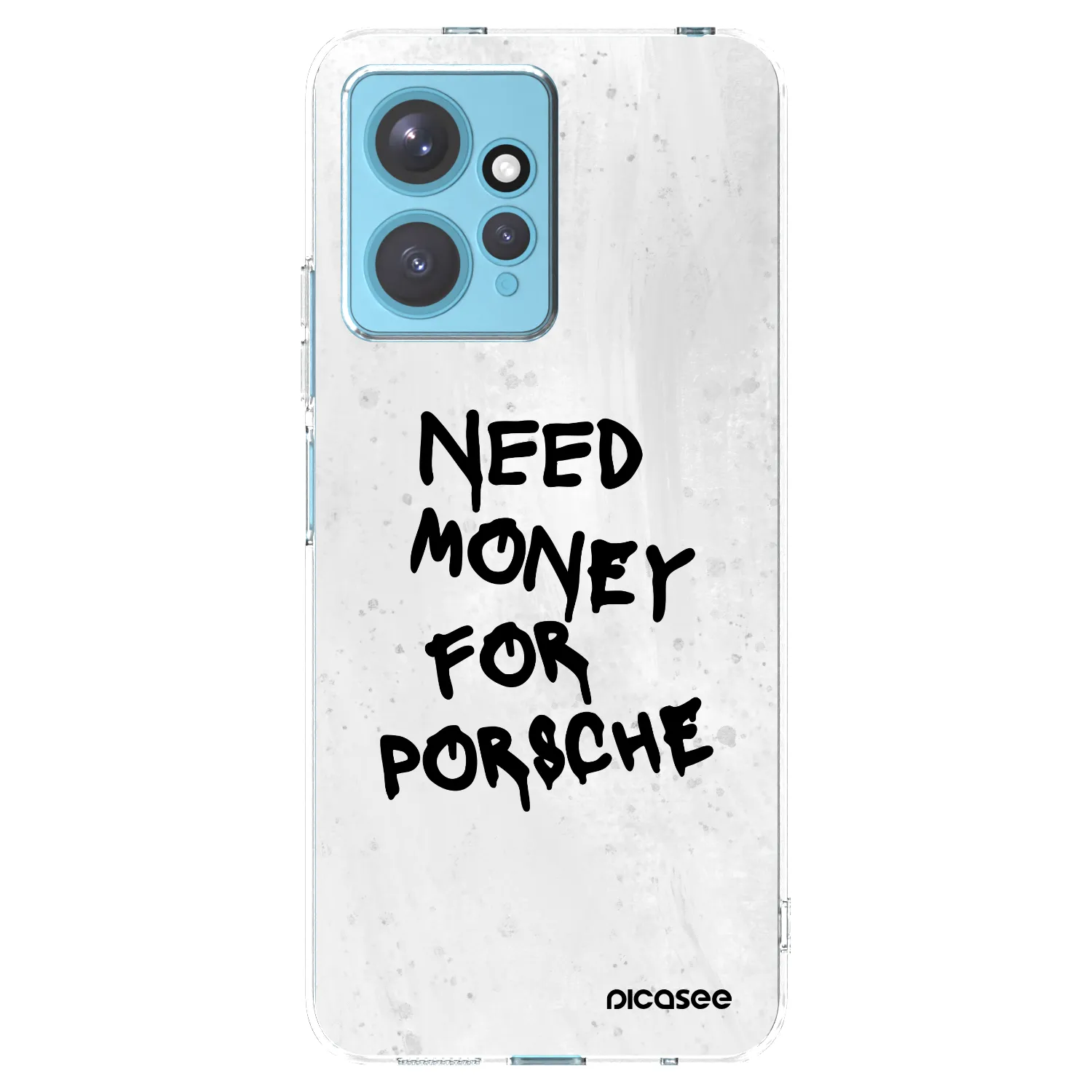 Picasee silikonski prozorni ovitek za Xiaomi Redmi Note 12 4G - White Dollar
