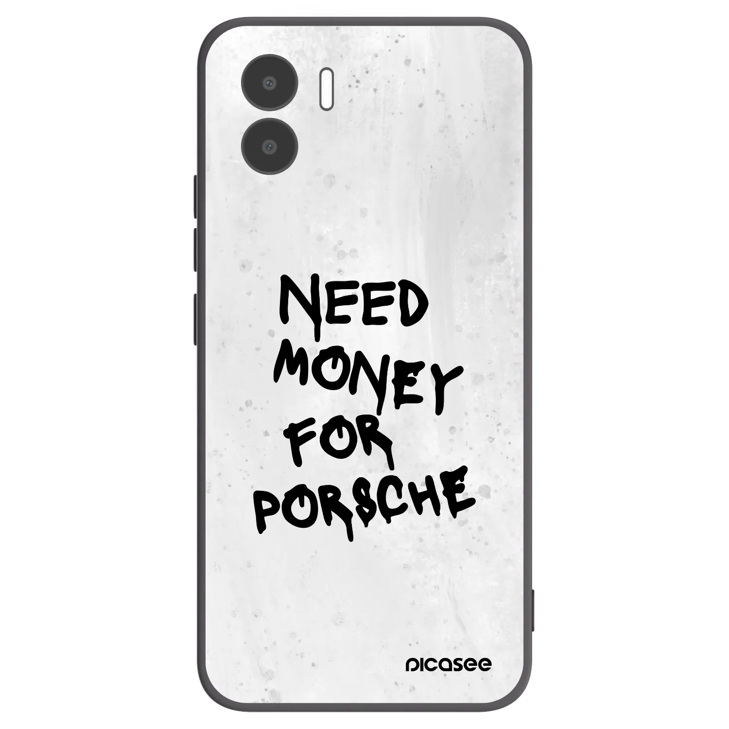 Picasee silikonski črni ovitek za Xiaomi Redmi A2 - White Dollar