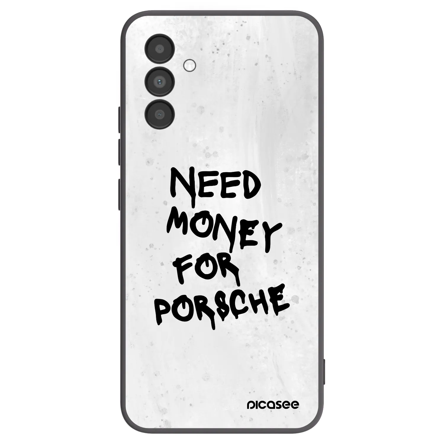 Picasee silikonski črni ovitek za Samsung Galaxy A04s A047F - White Dollar