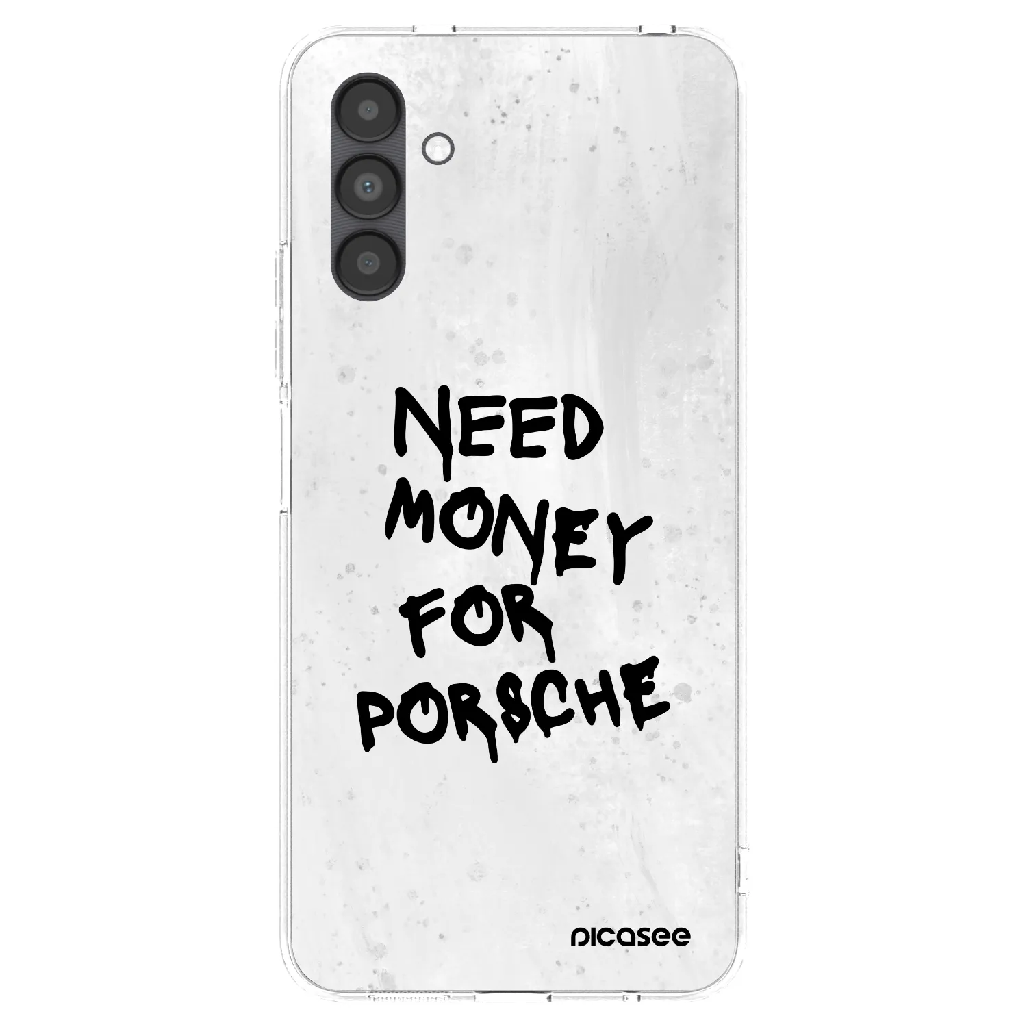 Picasee silikonski prozorni ovitek za Samsung Galaxy A04s A047F - White Dollar