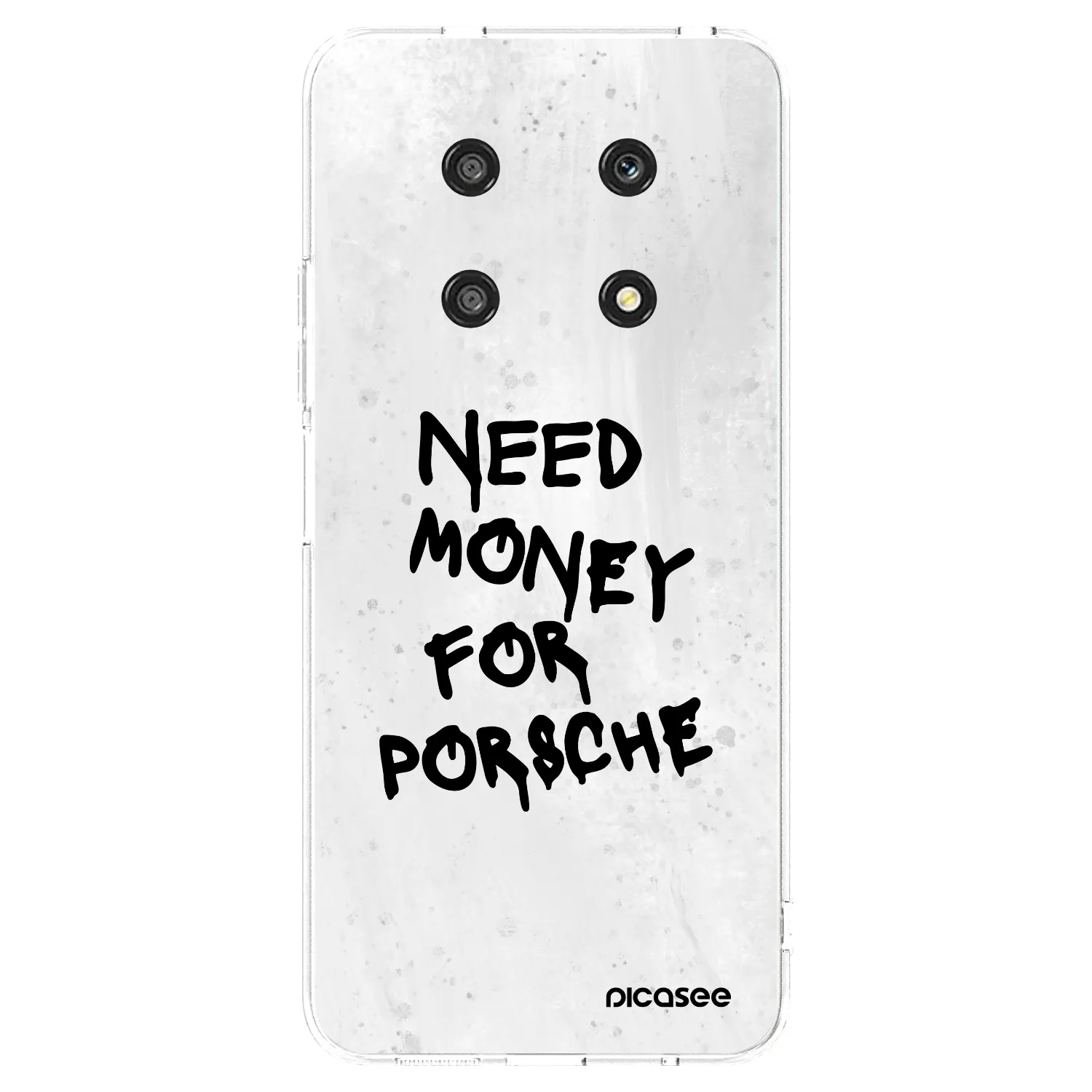 Picasee silikonski prozorni ovitek za Honor Magic4 Lite 5G - White Dollar