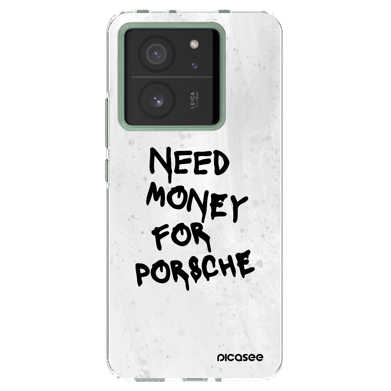 Picasee silikonski prozorni ovitek za Xiaomi 13T - White Dollar