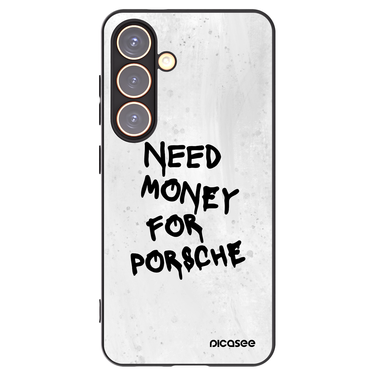 Picasee silikonski črni ovitek za Samsung Galaxy S24 S921B 5G - White Dollar