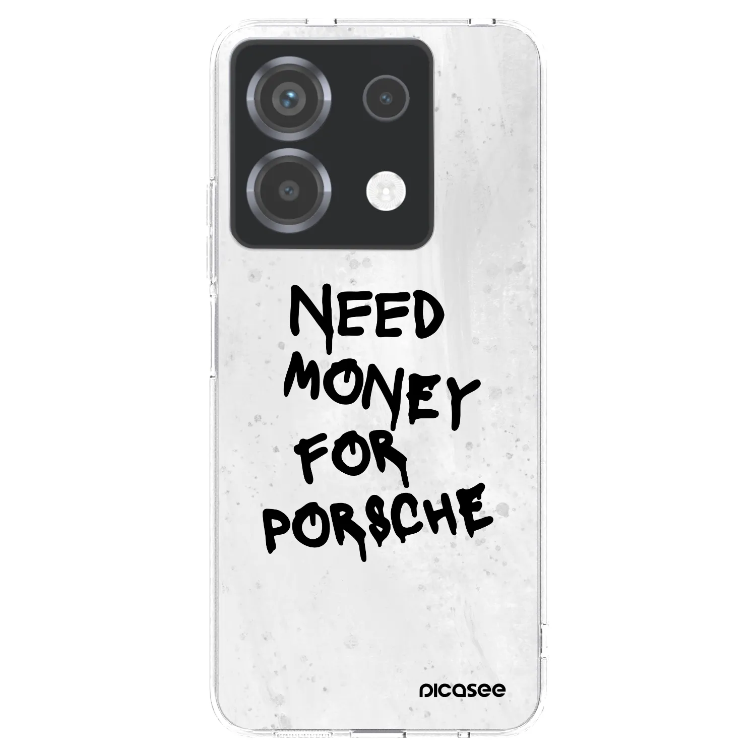 Picasee silikonski prozorni ovitek za Xiaomi Poco X6 - White Dollar