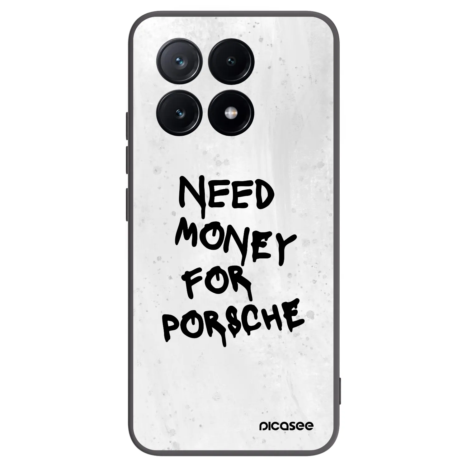 Picasee silikonski črni ovitek za Xiaomi Poco X6 Pro - White Dollar
