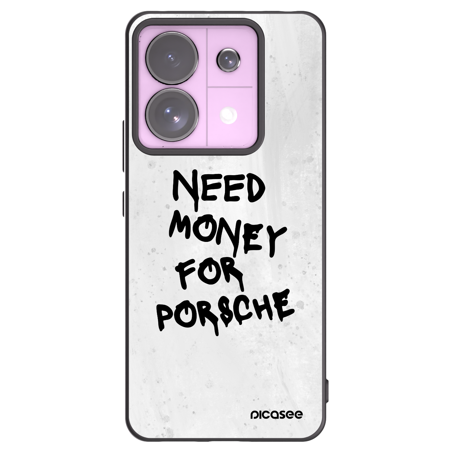 Picasee silikonski črni ovitek za Xiaomi Redmi Note 13 Pro 5G - White Dollar