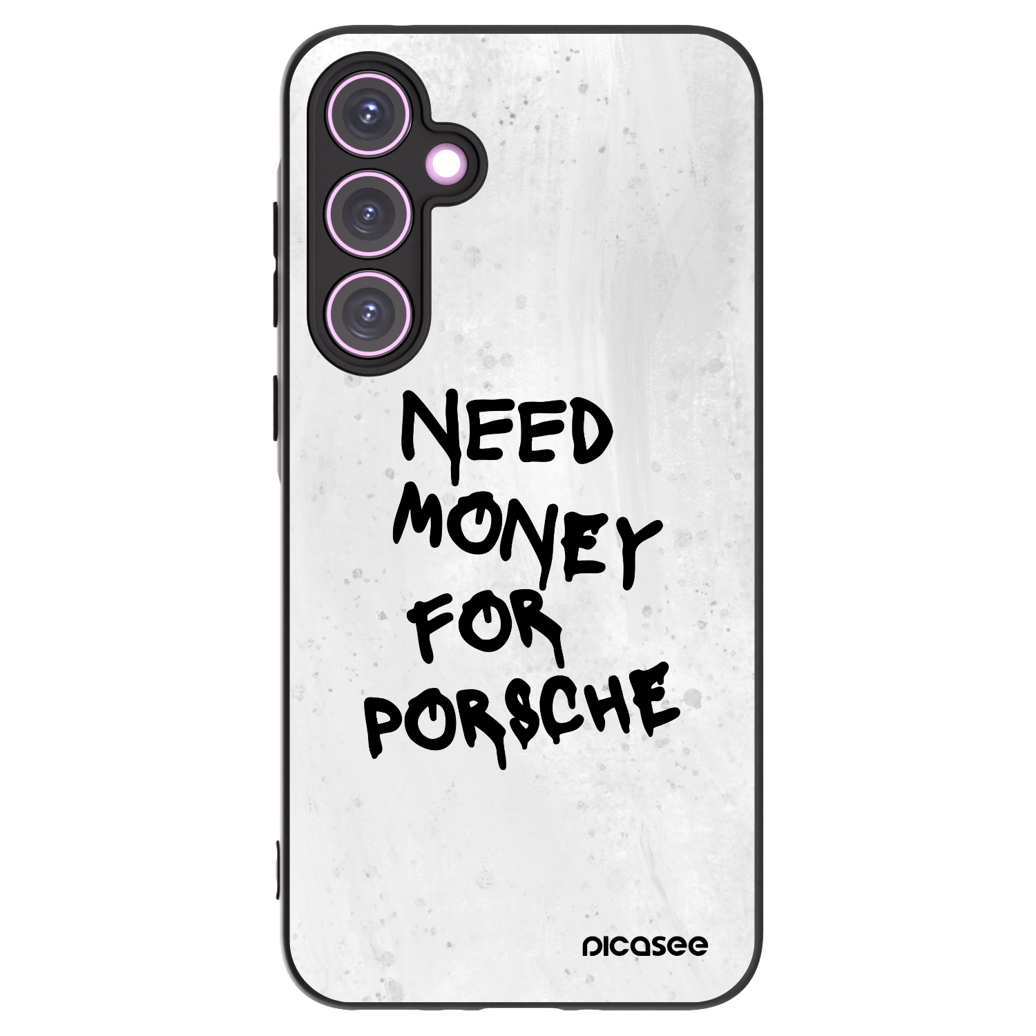 Picasee silikonski črni ovitek za Samsung Galaxy A35 5G A356B - White Dollar