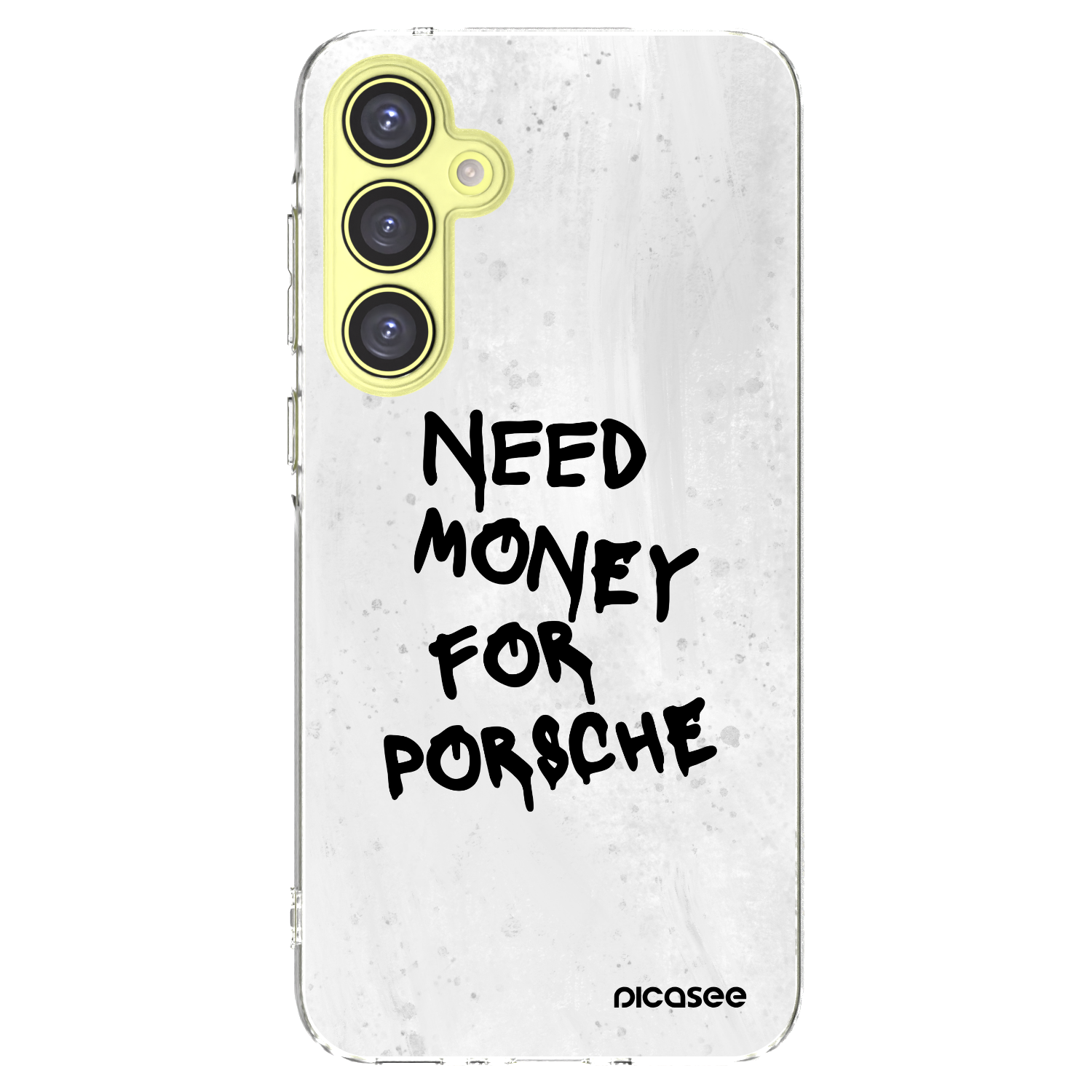 Picasee silikonski prozorni ovitek za Samsung Galaxy A35 5G A356B - White Dollar