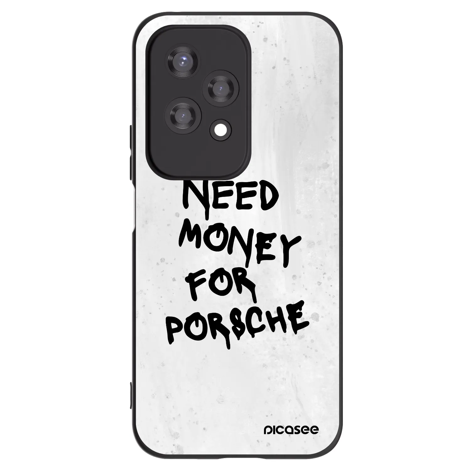 Picasee silikonski črni ovitek za Honor 200 Lite - White Dollar