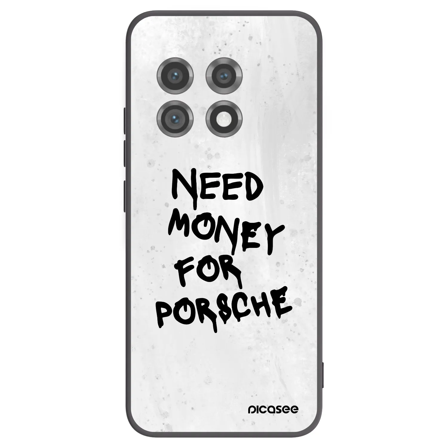 Picasee silikonski črni ovitek za OnePlus 11 5G - White Dollar