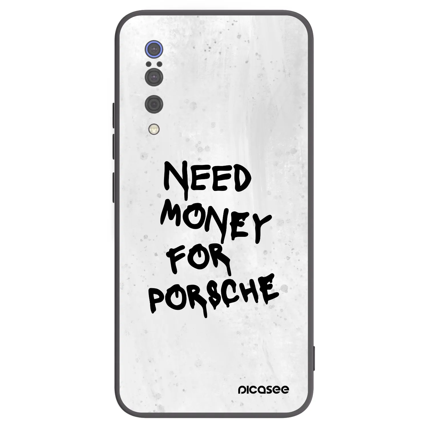 Picasee silikonski črni ovitek za Xiaomi Mi 9 - White Dollar
