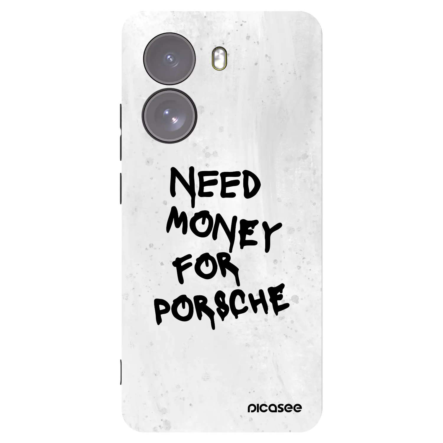 Picasee silikonski črni ovitek za Xiaomi Poco X7 - White Dollar