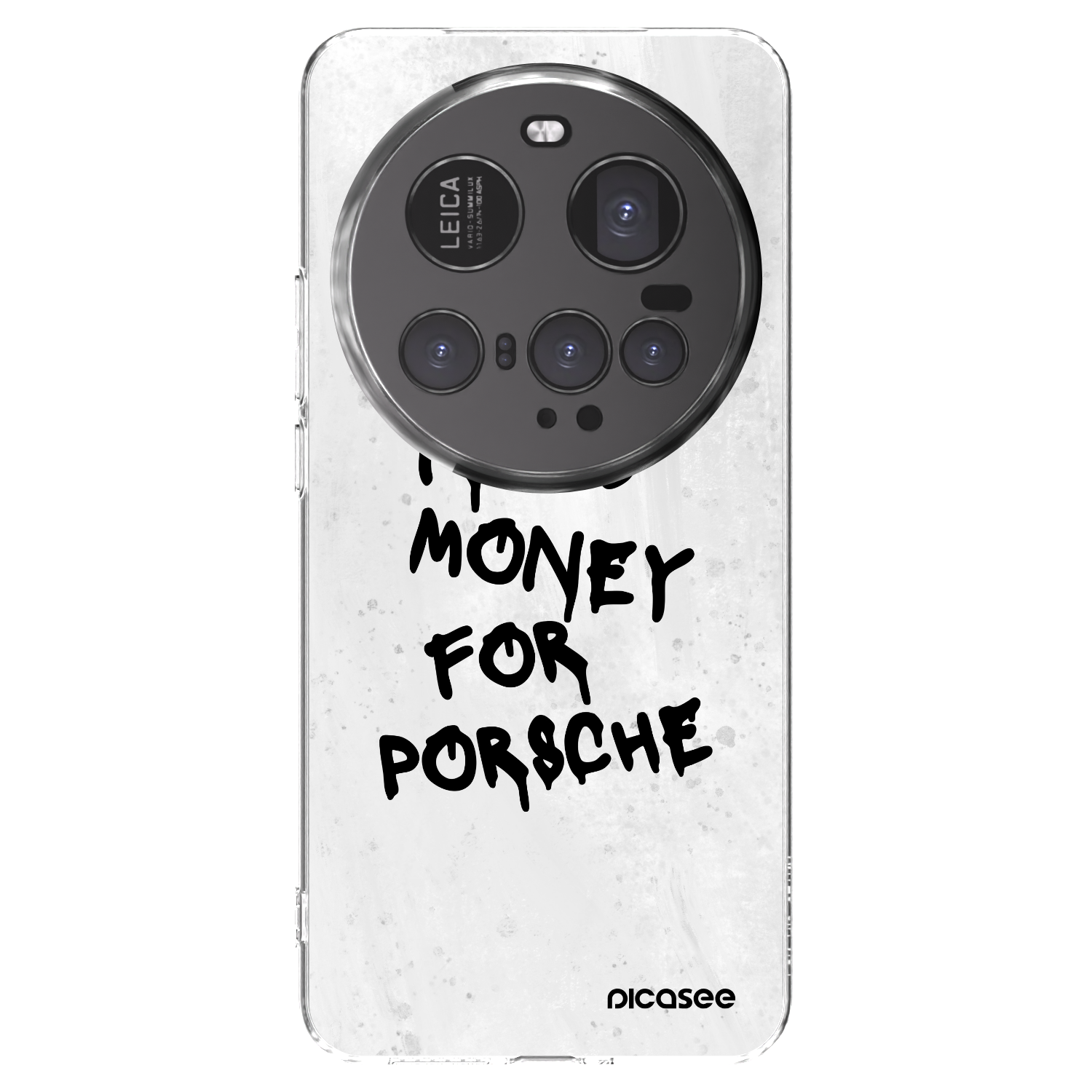 Picasee silikonski prozorni ovitek za Xiaomi 15 Ultra - White Dollar