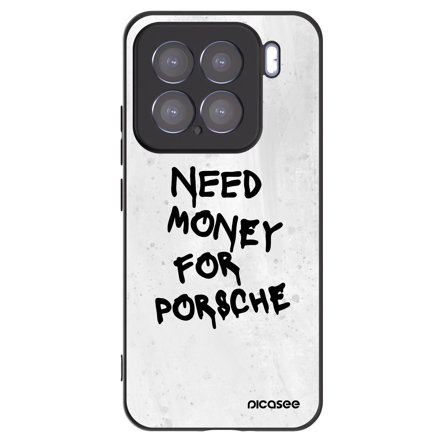 Picasee silikonski črni ovitek za Xiaomi 15 - White Dollar