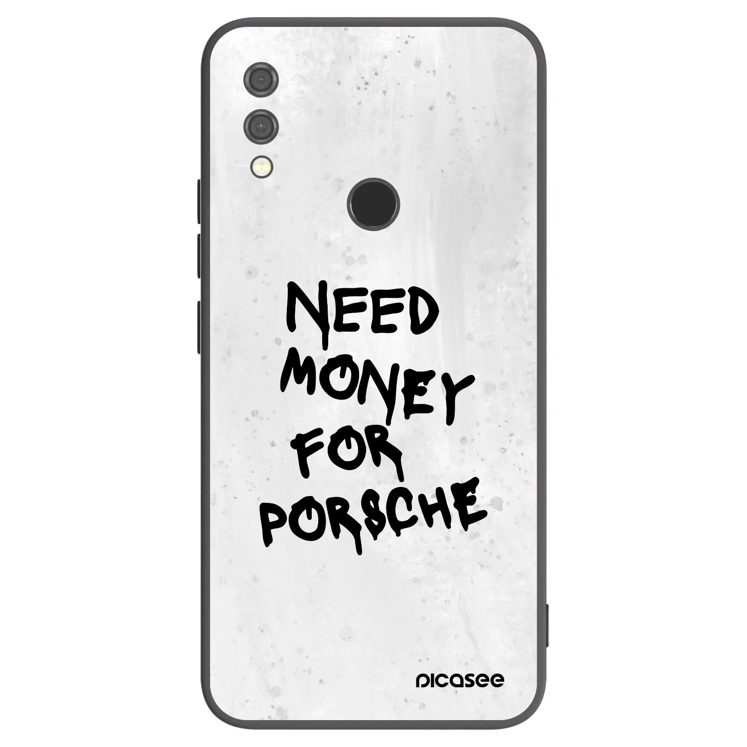 Picasee silikonski črni ovitek za Xiaomi Redmi Note 7 - White Dollar
