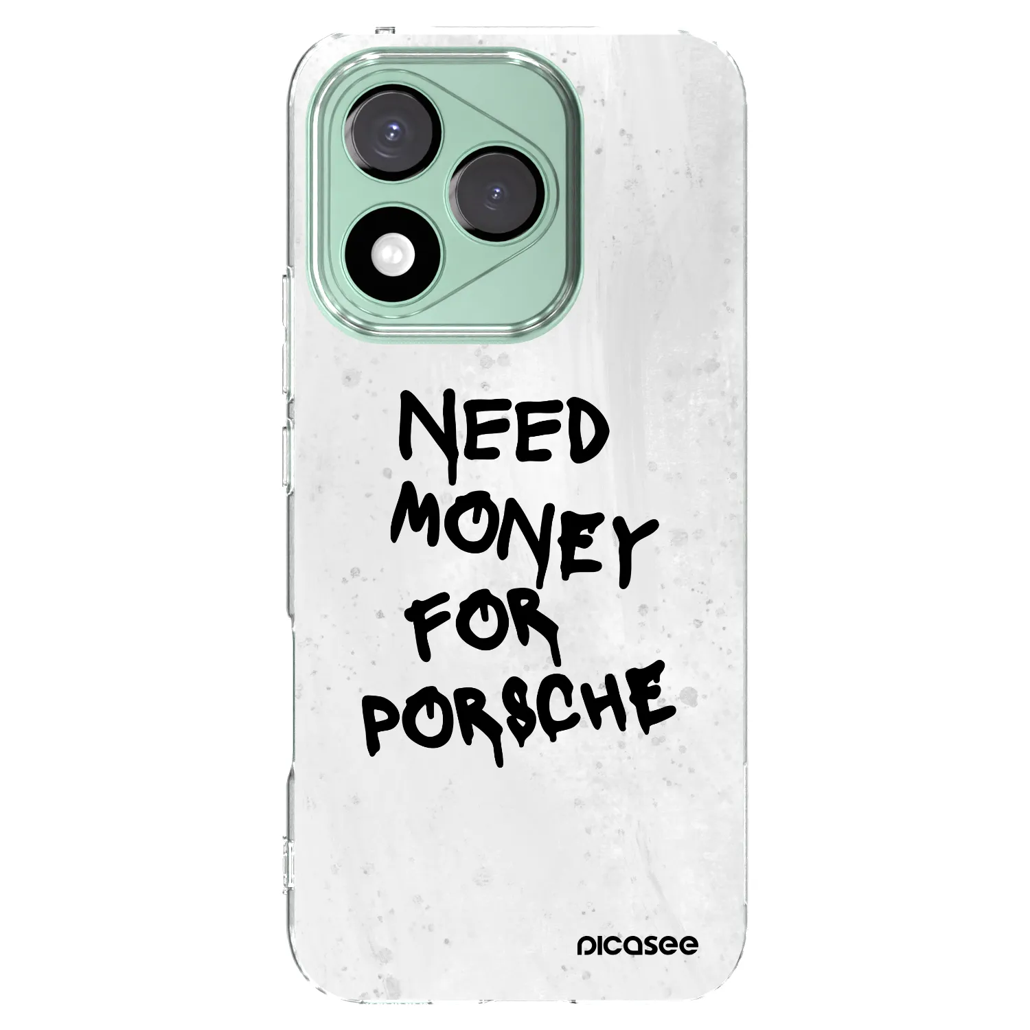 Picasee silikonski prozorni ovitek za Honor 400 Lite 5G - White Dollar