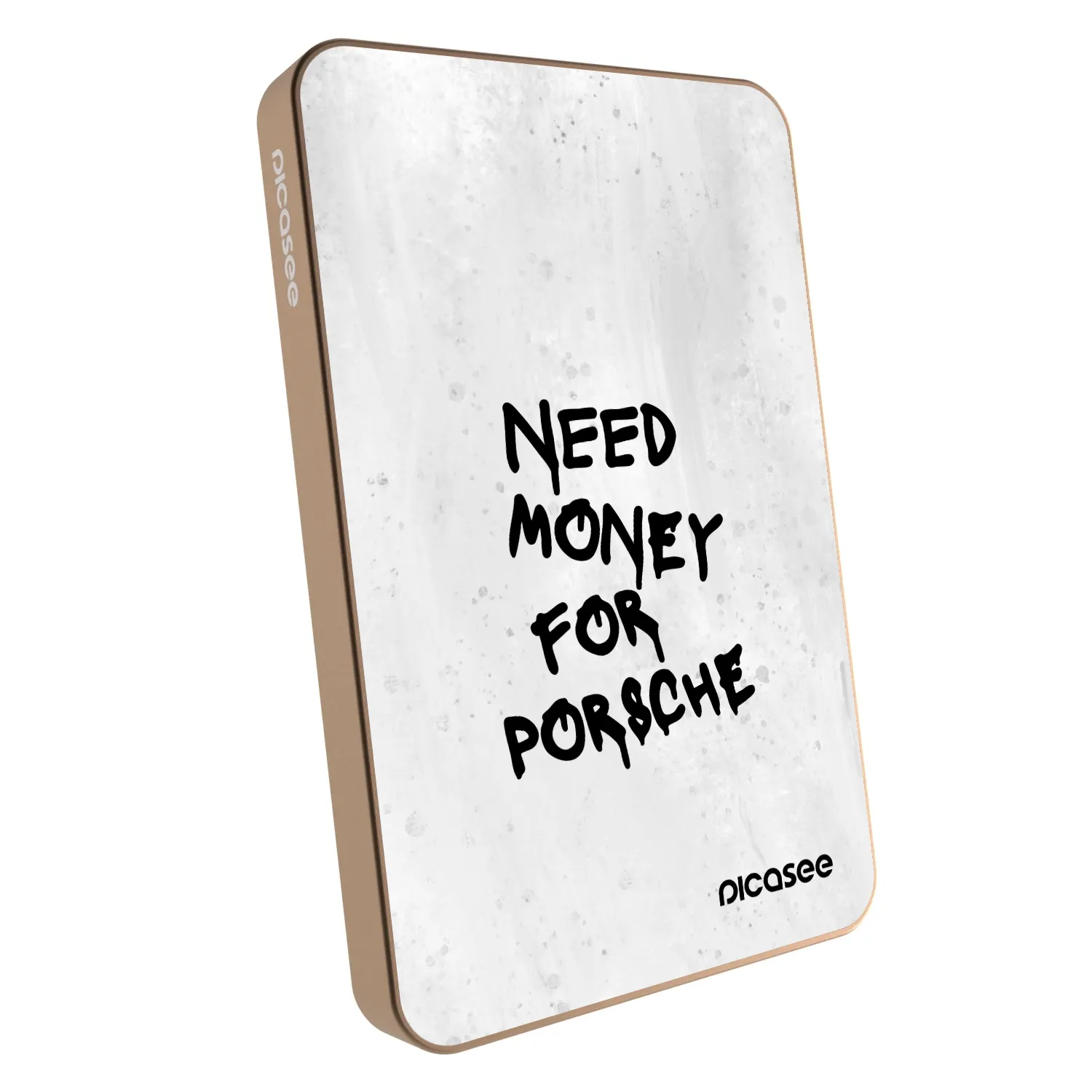 Picasee Prenosna baterija z MagSafe 5 000 mAh Zlati - White Dollar