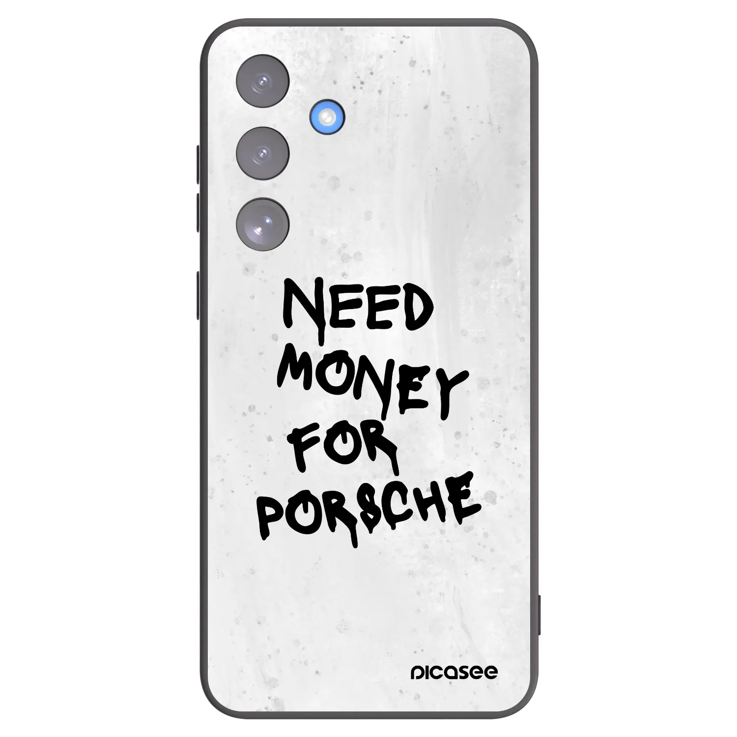 Picasee silikonski črni ovitek za Samsung Galaxy S25 FE 5G - White Dollar