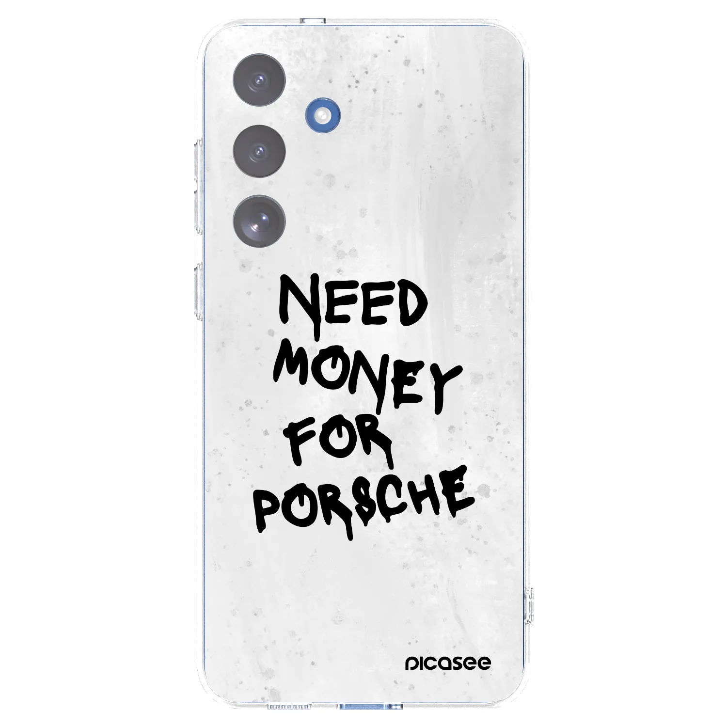 Picasee silikonski prozorni ovitek za Samsung Galaxy S25 FE 5G - White Dollar